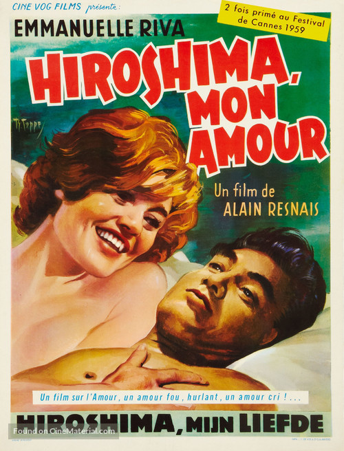 Hiroshima mon amour - Belgian Movie Poster