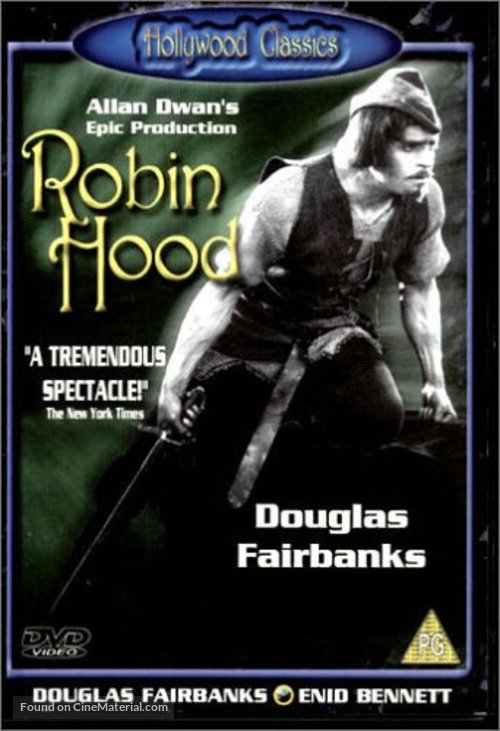 Robin Hood - British DVD movie cover
