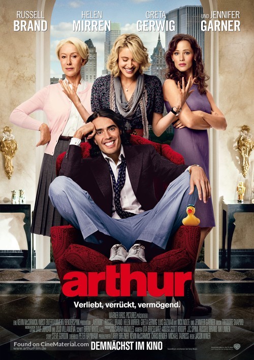 Arthur - German Movie Poster