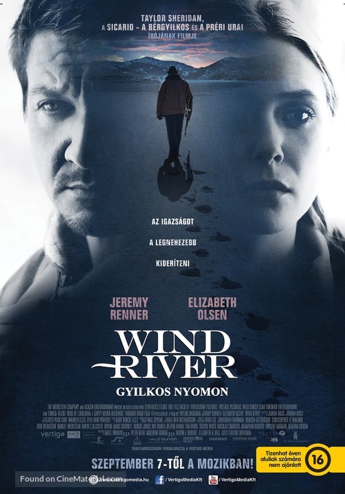 Wind River - Hungarian Movie Poster
