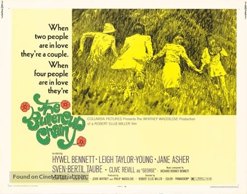 The Buttercup Chain - British Movie Poster