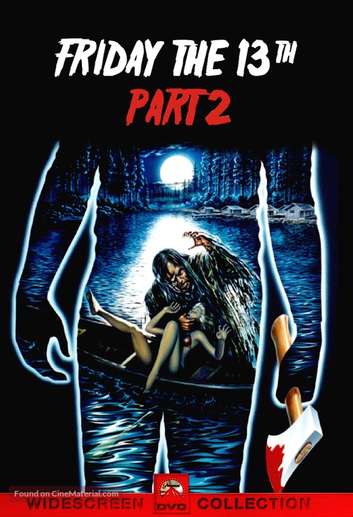 Friday the 13th Part 2 - DVD movie cover