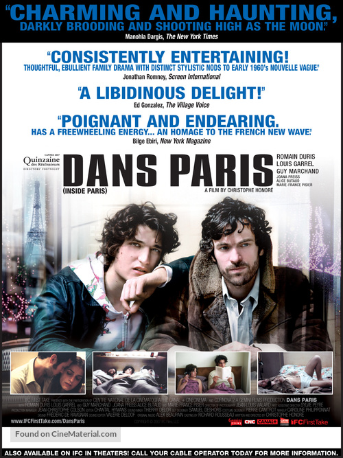 Dans Paris - poster