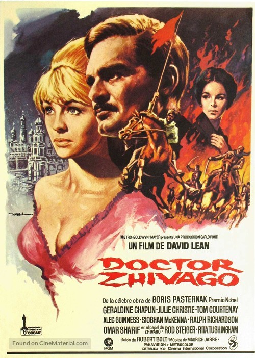 Doctor Zhivago - Spanish Movie Poster