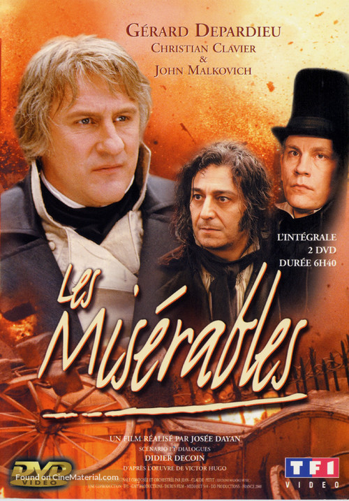 &quot;Les mis&egrave;rables&quot; - French DVD movie cover