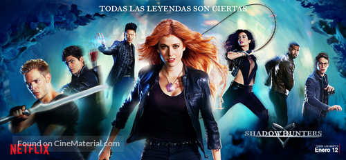 &quot;Shadowhunters&quot; - Argentinian Movie Poster