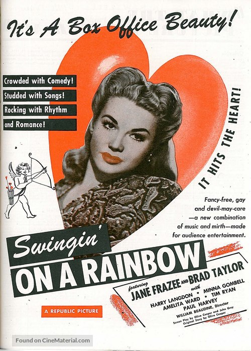 Swingin&#039; on a Rainbow - poster