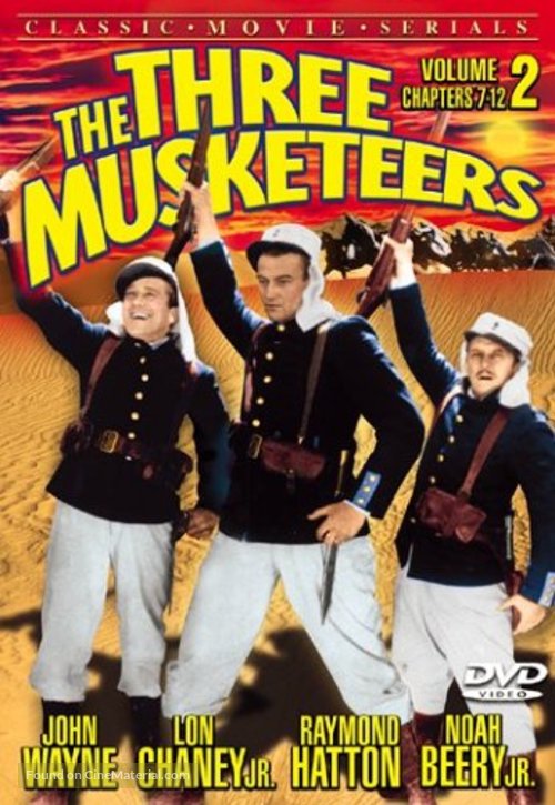 The Three Musketeers - DVD movie cover