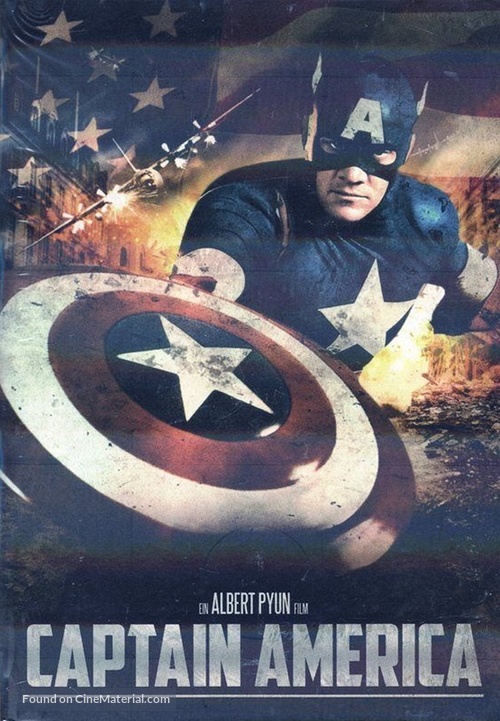 Captain America - German DVD movie cover