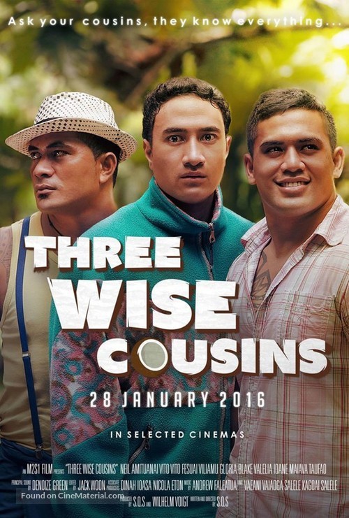 Three Wise Cousins - New Zealand Movie Poster