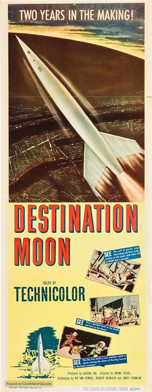 Destination Moon - Movie Poster