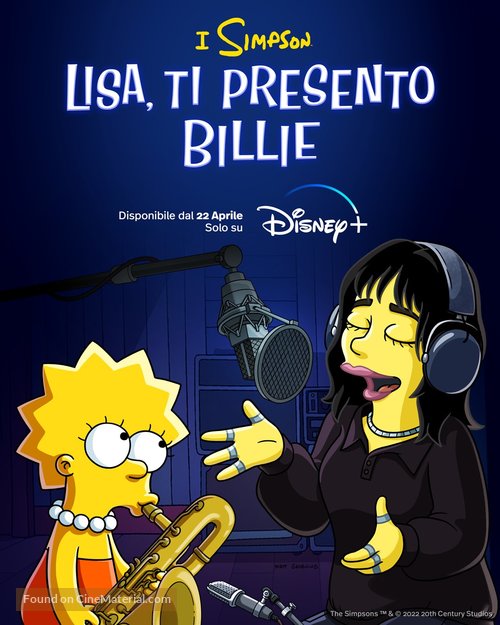 When Billie Met Lisa - Italian Movie Poster