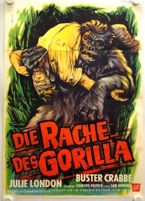 Nabonga - German Movie Poster