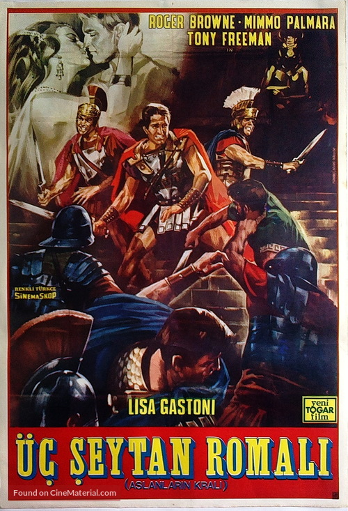 Tre centurioni, I - Turkish Movie Poster