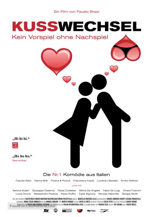 Femmine contro maschi - German Movie Poster