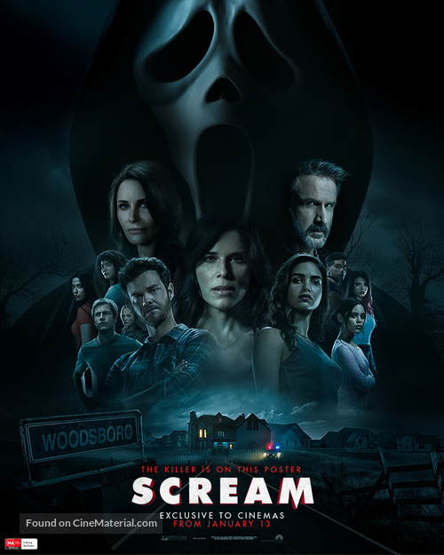 Scream - Australian Movie Poster