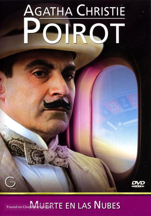 &quot;Poirot&quot; Death in the Clouds - Spanish poster