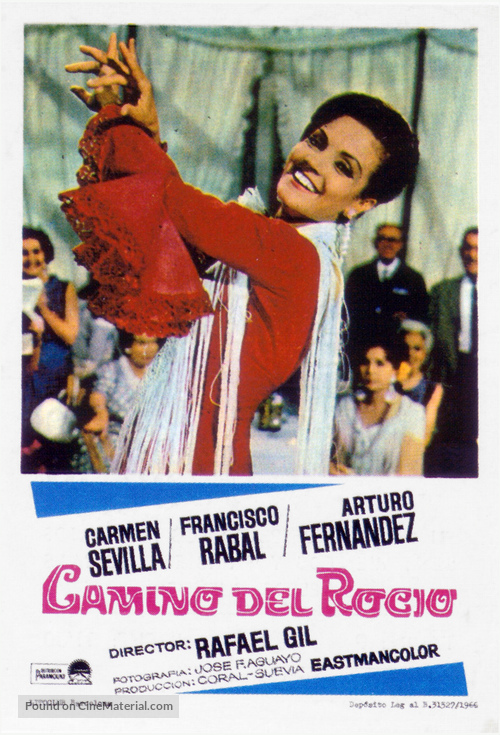 Camino del Roc&iacute;o - Spanish Movie Poster