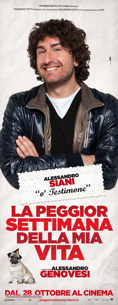La peggior settimana della mia vita - Italian Movie Poster