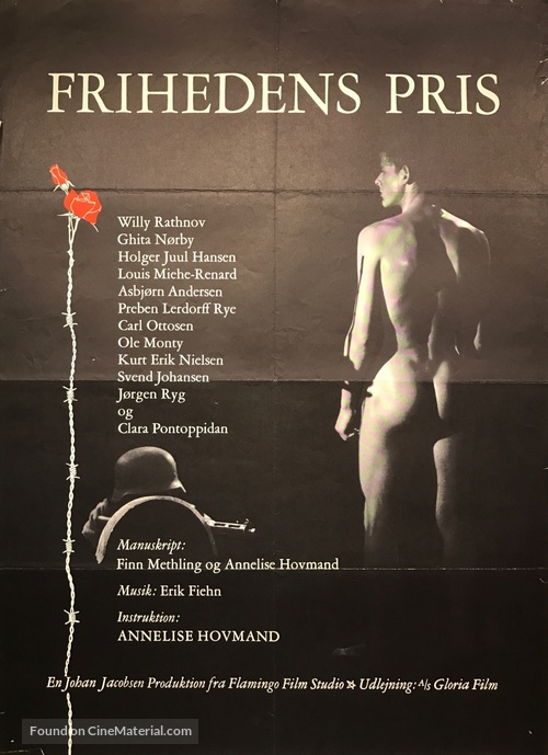 Frihedens pris - Danish Movie Poster