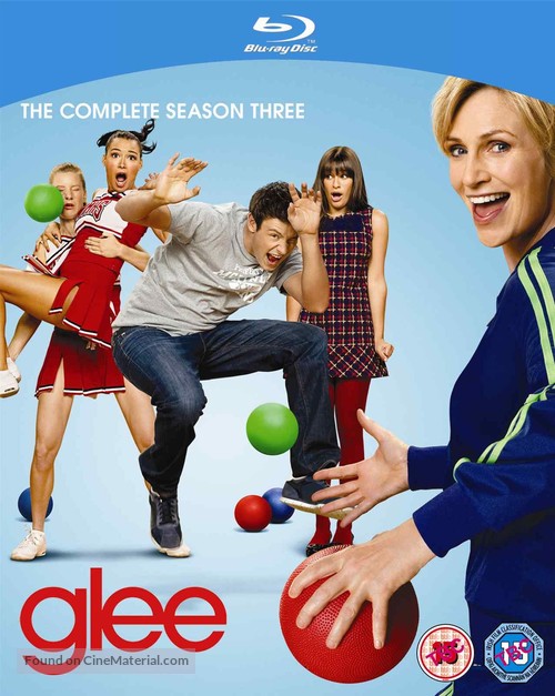 &quot;Glee&quot; - British Blu-Ray movie cover