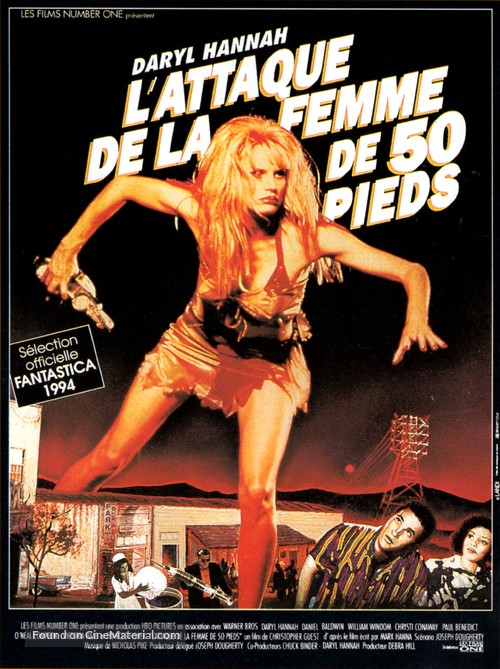 Attack of the 50 Ft. Woman - French Movie Poster