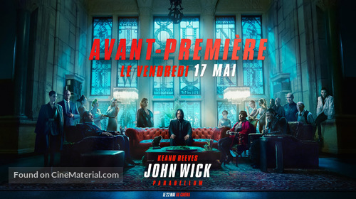 John Wick: Chapter 3 - Parabellum - French Movie Poster