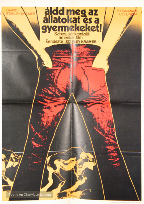 Bless the Beasts &amp; Children - Hungarian Movie Poster