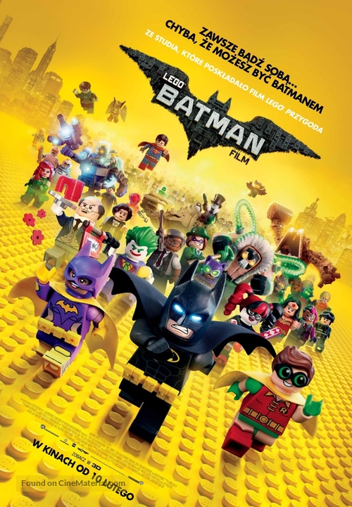 The Lego Batman Movie - Polish Movie Poster