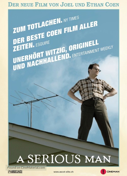 A Serious Man - Swiss Movie Poster