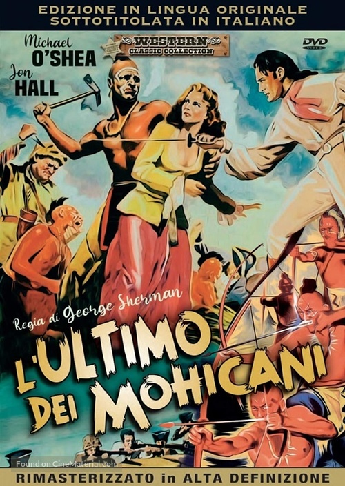 Last of the Redmen - Italian DVD movie cover