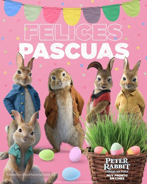 Peter Rabbit 2: The Runaway - Mexican Movie Poster