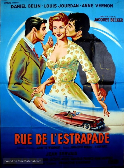 Rue de l&#039;Estrapade - French Movie Poster