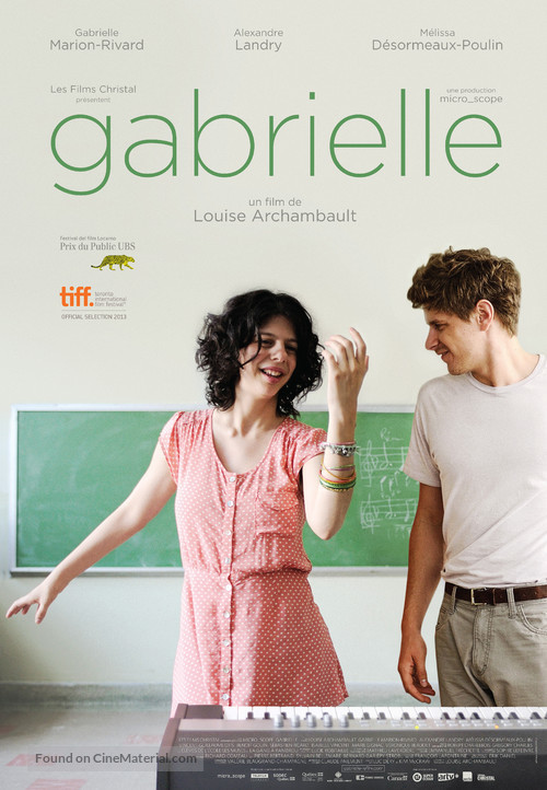Gabrielle - Canadian Movie Poster