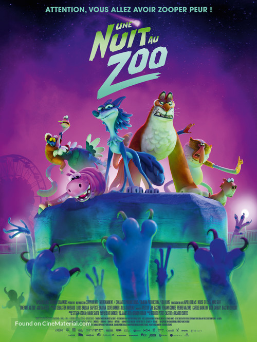 Night of the Zoopocalypse - French Movie Poster