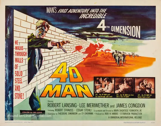 4D Man - Movie Poster