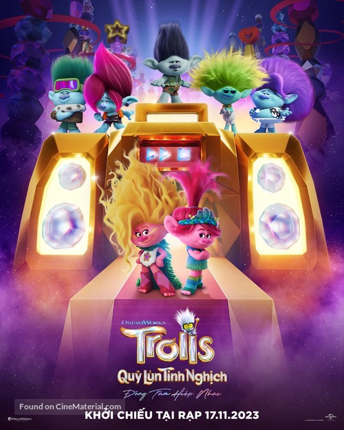 Trolls Band Together - Vietnamese Movie Poster