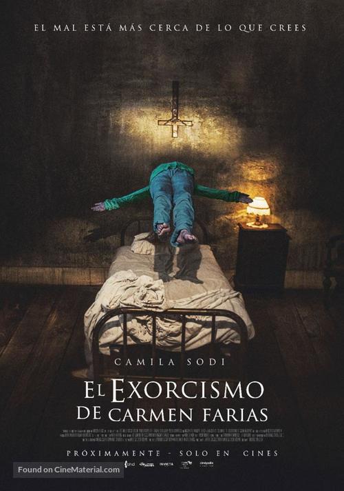 El exorcismo de Carmen Far&iacute;as - Mexican Movie Poster