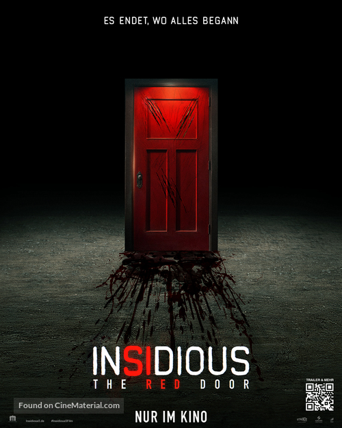 Insidious: The Red Door - Danish Movie Poster