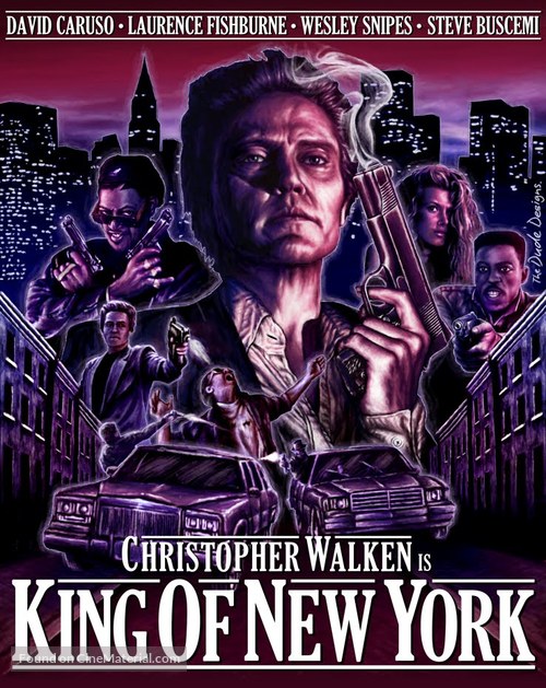 King of New York - British Movie Cover
