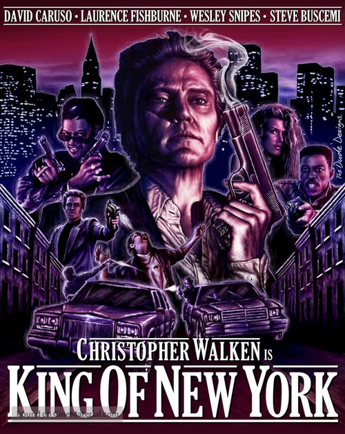 King of New York - British Movie Cover
