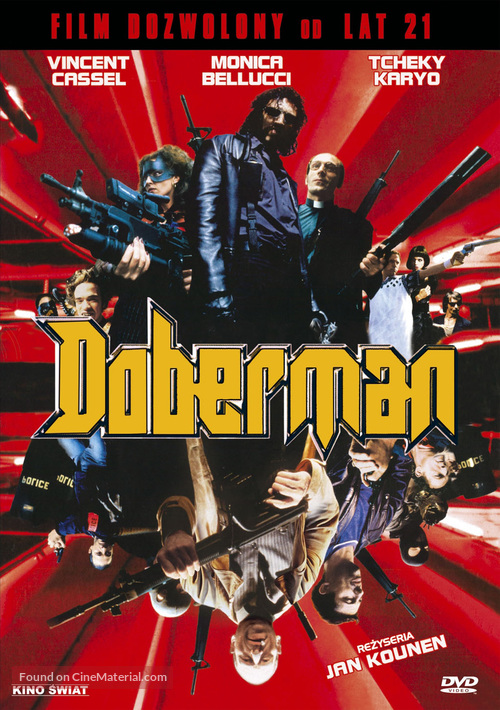 Dobermann - Polish DVD movie cover