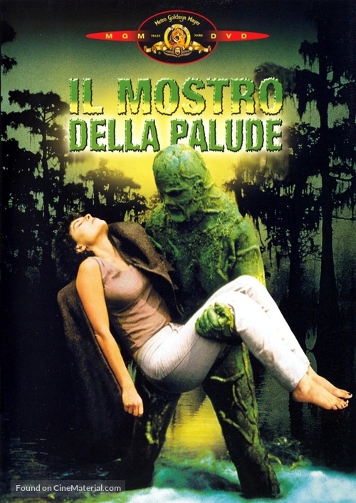 Swamp Thing - Italian DVD movie cover