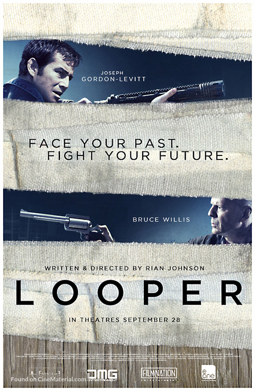 Looper - Canadian Movie Poster
