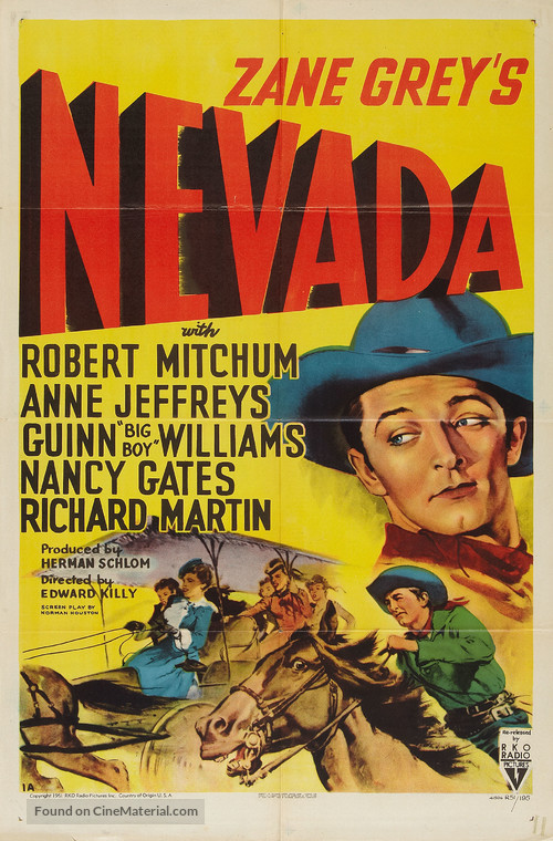 Nevada - Re-release movie poster
