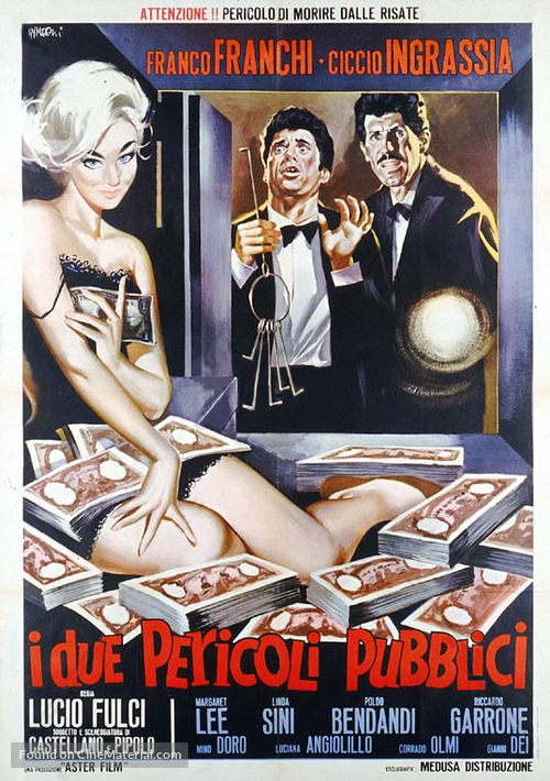 I due pericoli pubblici - Italian Movie Poster
