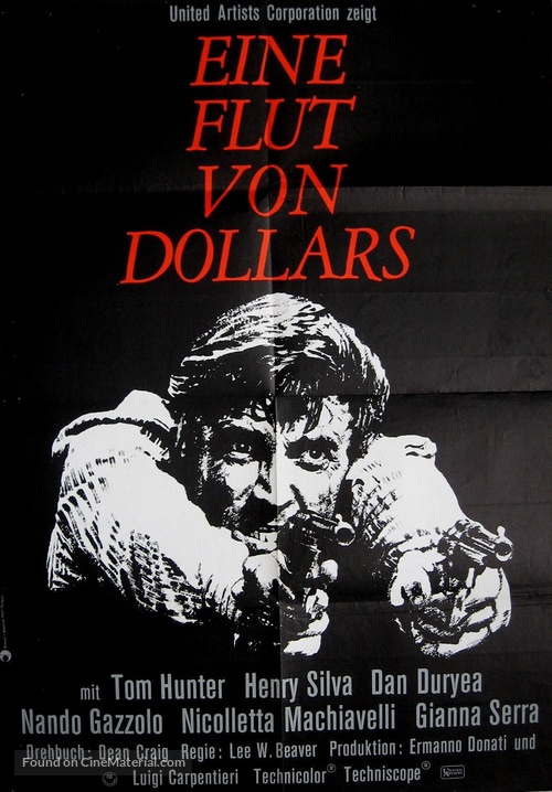 Fiume di dollari, Un - German Movie Poster