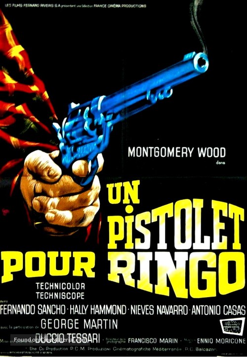 Una pistola per Ringo - French Movie Poster