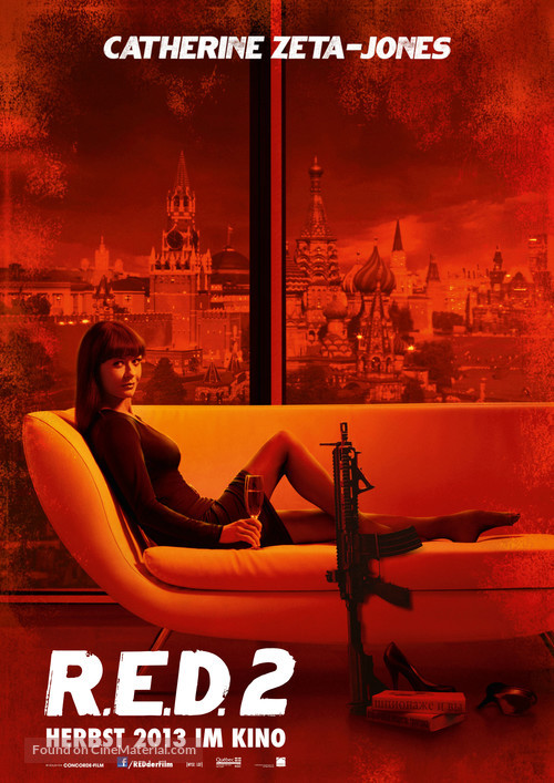 RED 2 - German Movie Poster