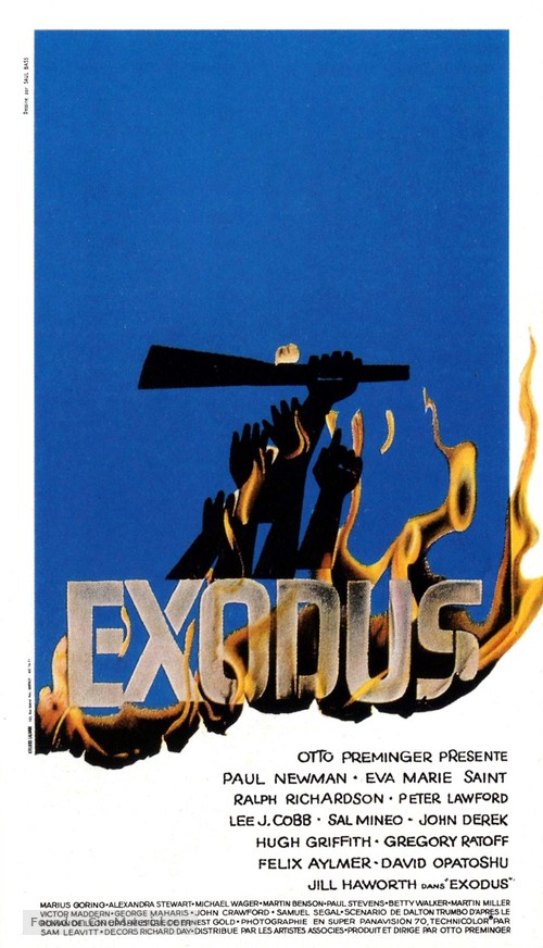 Exodus - French Movie Poster